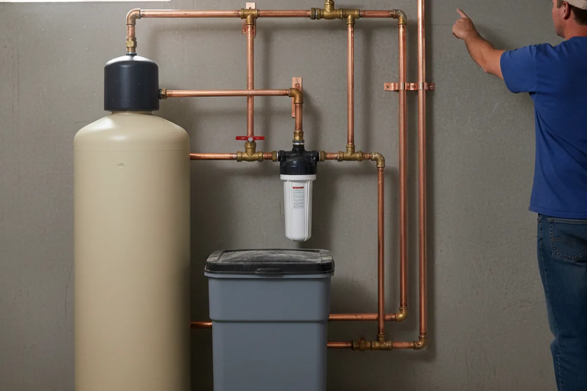 Whole-house water treatment system installed in Fairton